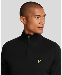 Lyle & Scott Men's Golf Quarter Zip Merino Sweater