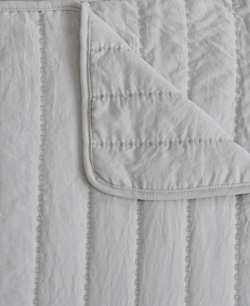 Linery & Co. Channel Stitch Microfiber Quilt Set With Shams