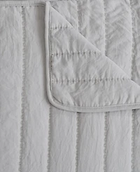 Linery & Co. Channel Stitch Microfiber Quilt Set With Shams