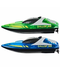 Hongge Remote Control Speed Boat for Kids with Dual Motors and Long Battery Life