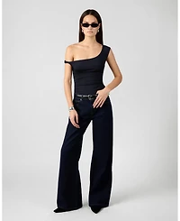 WeWoreWhat Women's Twisted Off The Shoulder Top