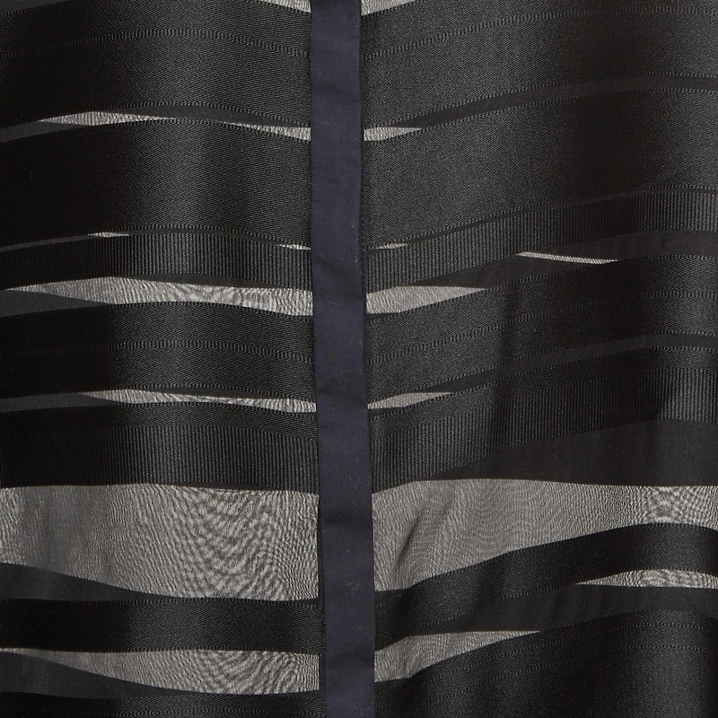 Pre-Owned Roberto Cavalli Women's Stripe Silk Blend Sheer Shirt