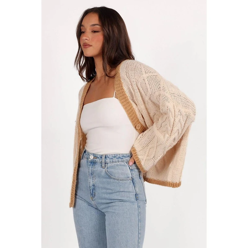 Petal and Pup Women's Zina Contrast Cardigan