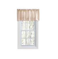 Ellis Curtain Portland Crushed Taffeta Rod Pocket Valance - 48x15