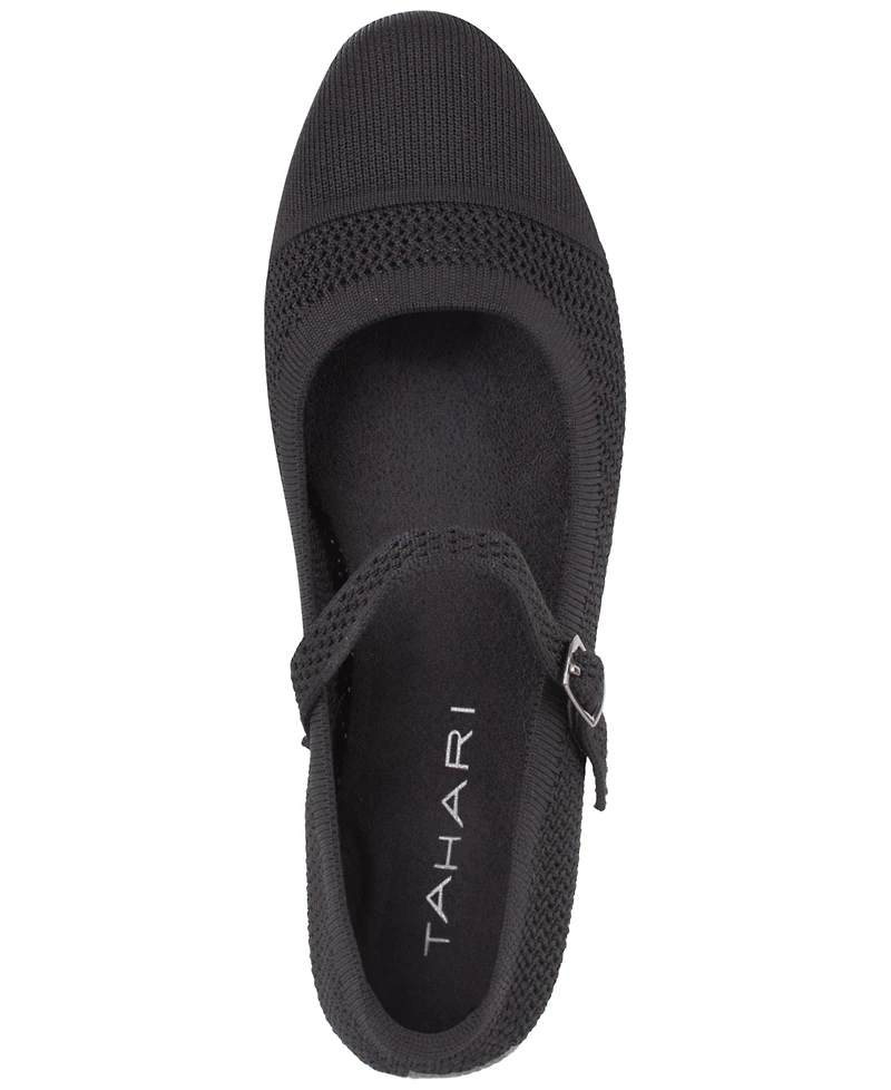 Tahari Women's Dubai Mary-Jane Flats
