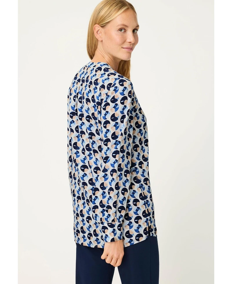Olsen Women's Dotted Blouse