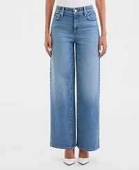 I.n.c. International Concepts Women's High-Rise Wide-Leg Jeans, Macy's Exclusive