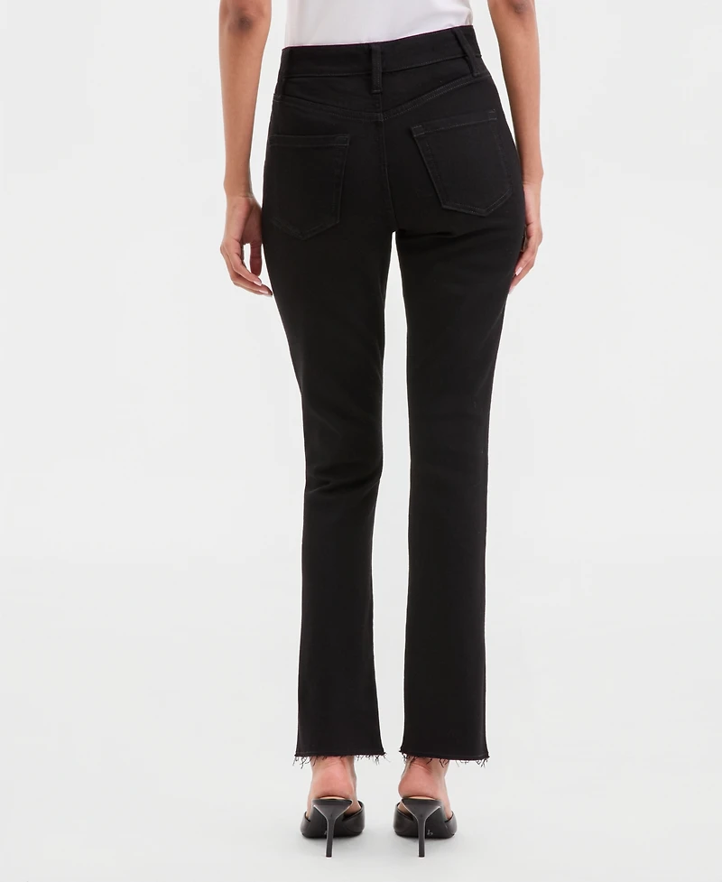 I.n.c. International Concepts Women's High-Rise Mini Bootcut Jeans, Macy's Exclusive