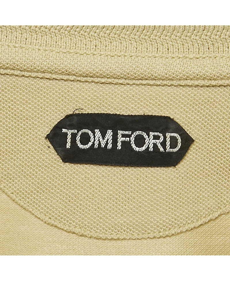 Pre-Owned Tom Ford Men's Cotton Pique Polo T-Shirt