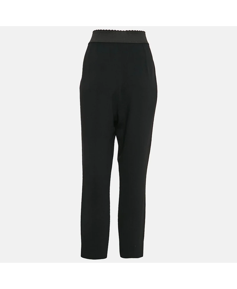Pre-Owned Dolce & Gabbana Women's Stretch Crepe Skinny Pants