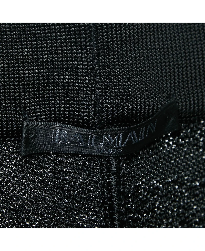 Pre-Owned Balmain Women's Jacquard Jersey Leggings