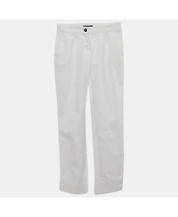 Pre-Owned Dolce & Gabbana Women's Cotton Skinny Pants