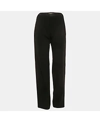 Pre-Owned Balenciaga Women's Crepe Trousers