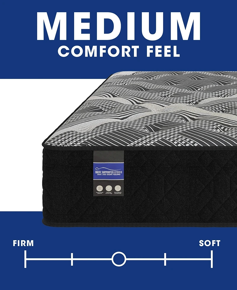 Spring Air Francesca 13.5" Hybrid Medium Tight Top Mattress, King