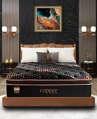 Copper By Spring Air Hybrid Quilted 16.5 Cushion Firm Euro Top Mattress Collection