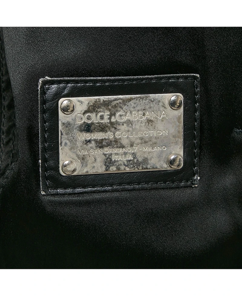 Pre-Owned Dolce & Gabbana Women's Satin Skinny Formal Trousers