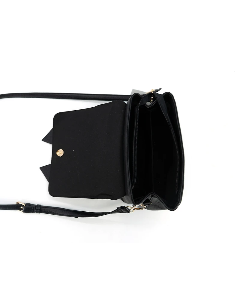 Like Dreams Eva Double Bow Small Crossbody Bag