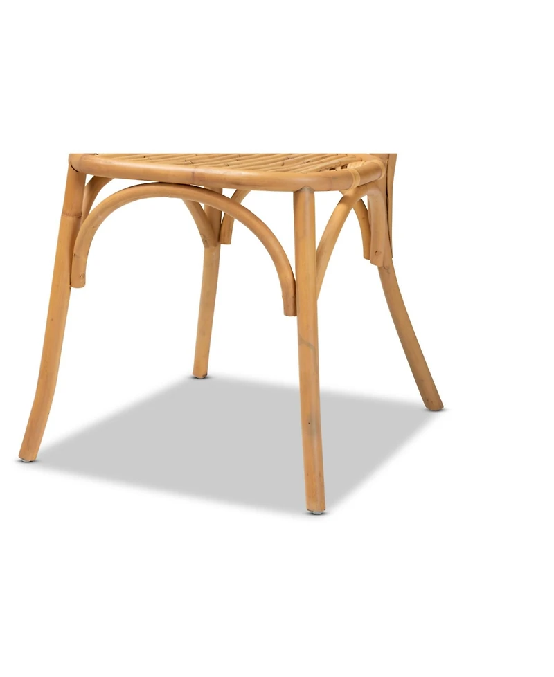 Furniture Wina 2-Pc. Rattan Bohemian Chair Set