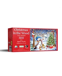 SunsOut Christmas in the Wood 300 piece Jigsaw Puzzle for Adults Christmas