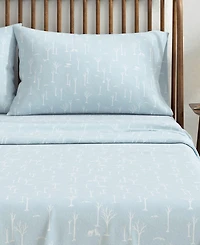 Linery & Co. Ultra-Soft Turkish Cotton Flannel Lodge Print Sheet Set