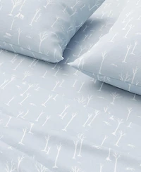 Linery & Co. Ultra-Soft Turkish Cotton Flannel Lodge Print Sheet Set