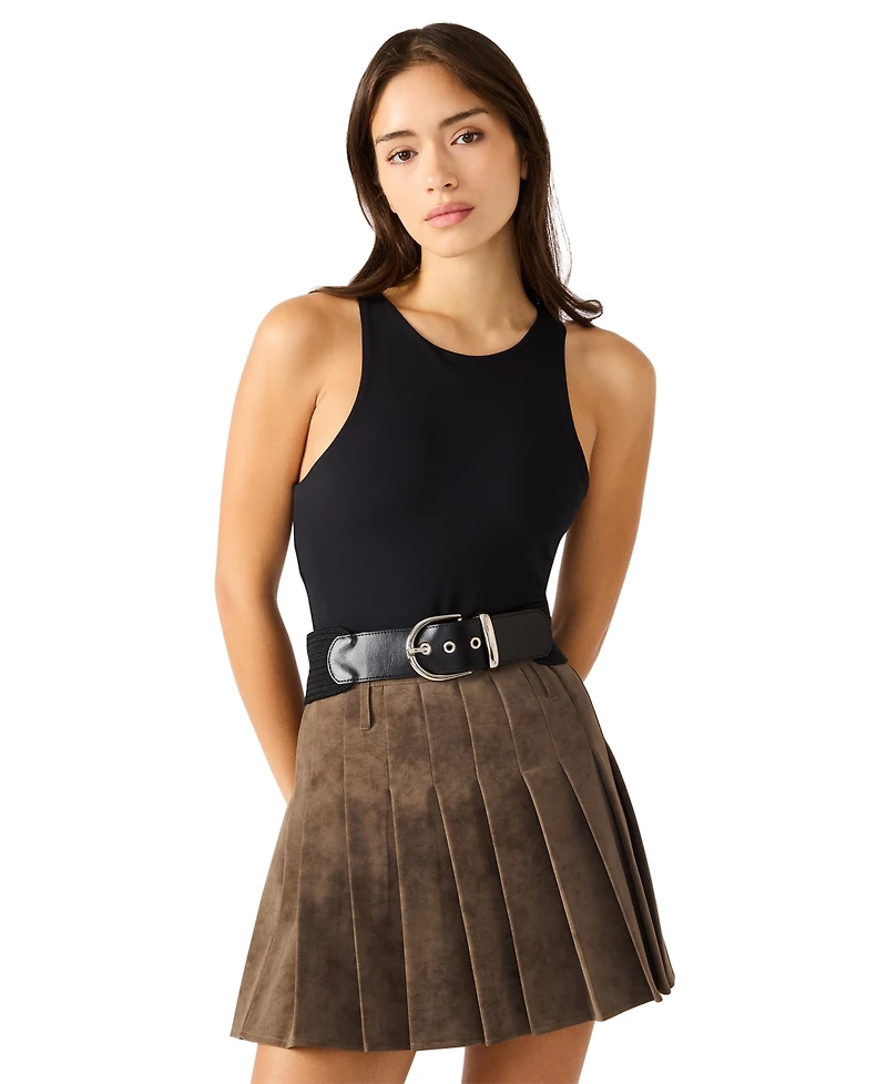 Steve Madden Women's Stretch Tab Belt