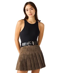 Steve Madden Women's Stretch Tab Belt