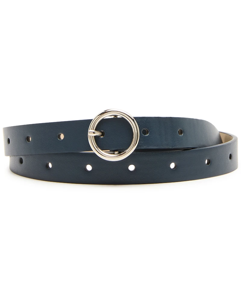 Steve Madden Women's Faux Suede 3-Pc Wide Reversible Belt