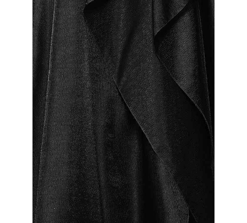 Xscape Petite One Shoulder A-Line Long Dress