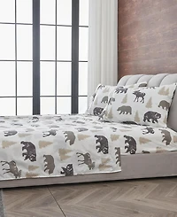 Linery & Co. Ultra-Soft Lodge-Inspired Brushed Microfiber Sheet Set