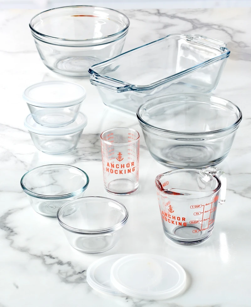 Anchor Hocking 13-Pc. Oven Basics Prep and Bake Set