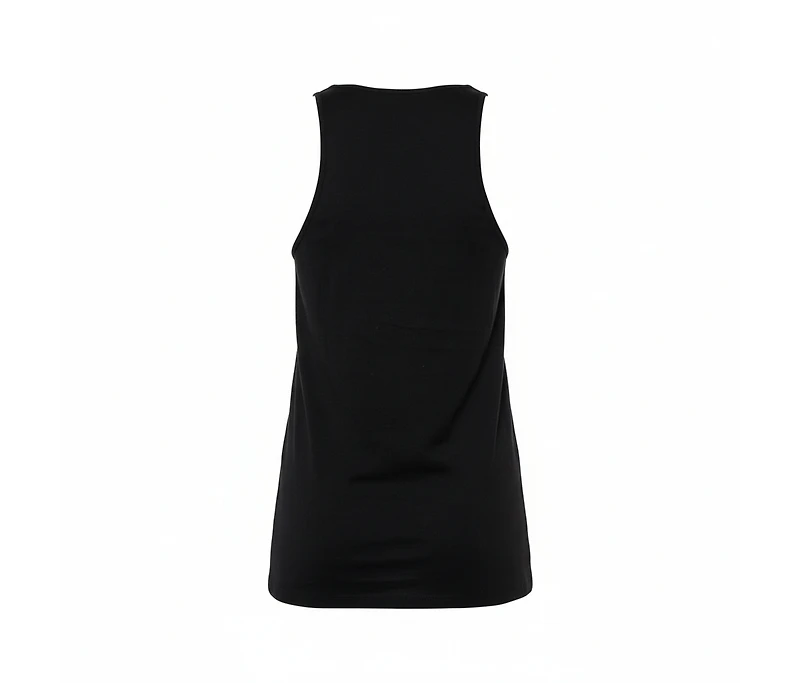 Pre-Owned Balmain Women's Cotton Logo Printed Tank Top