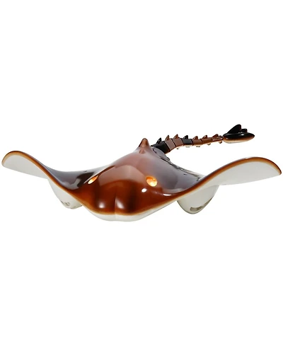 Hongge Remote Control Manta Ray Swimming Toy with Led Lights and Long Battery Life