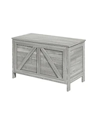 Slickblue Space-Saving Shoe Cabinet with Doors for Small Hallway