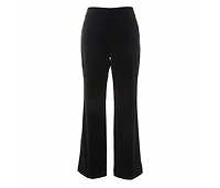 Pre-Owned Alexander Mcqueen Women's Silk Blend Velvet Wide Leg Trousers