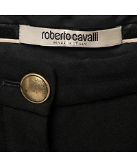 Pre-Owned Roberto Cavalli Women's Crepe Skinny Trousers