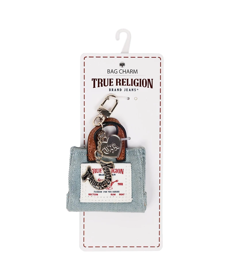 True Religion Buddha Mini Tote Bag Charm