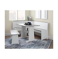 Linon Ardmore Nook White And Gray