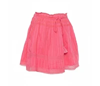 Pre-Owned Zadig & Voltaire Women's Pink Cotton Joxini Skirt