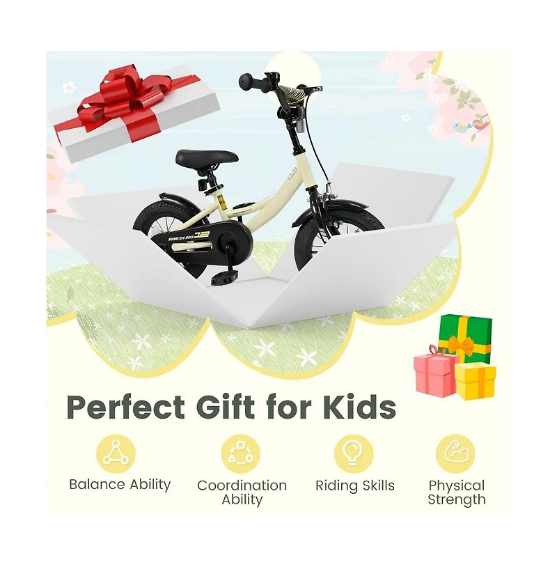 Hongge Inch Kids Sport Bike with Training Wheels