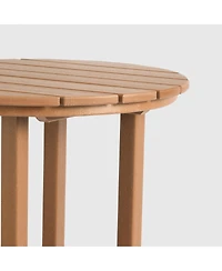 WestinTrends Outdoor Patio Counter Height Bar Stools Bistro Table Set
