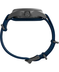 Timex Men's Quartz Analog Black eco-conscious Fabric Watch