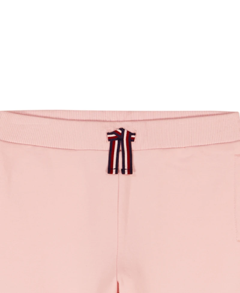 Tommy Hilfiger Baby Girls' Fleece Top and Pants, 2-Piece Set