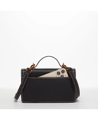 Susu Top Handle Leather Crossbody Bag Small Purse