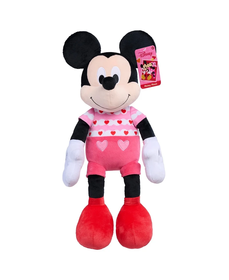 Disney Valentine's Mickey Mouse Large Plush Toy
