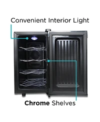 Black & Decker 8 Bottle Capacity Wine CellarMirror Door