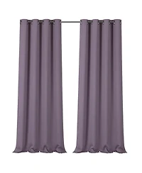 GoodGram 2 Pack: Hotel Thermal Grommet 100% Blackout Curtains