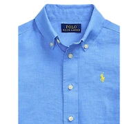 Polo Ralph Lauren Big Boys Short-Sleeve Linen Shirt