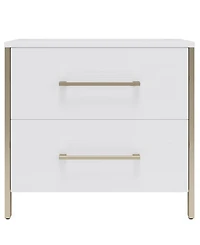 Furniture Emila 3-Pc. Upholstered Full Bedroom Set Bed, 2-Drawer Nightstand and Chest