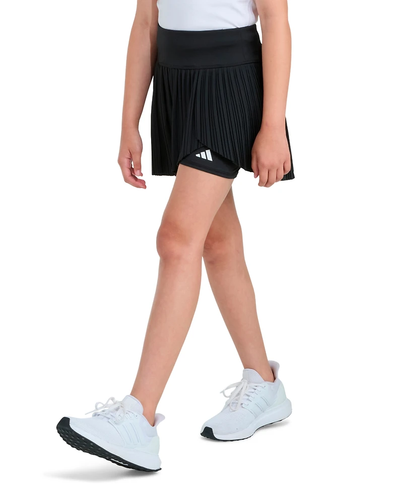 adidas Girls' 8-16 Woven Pleated Skort